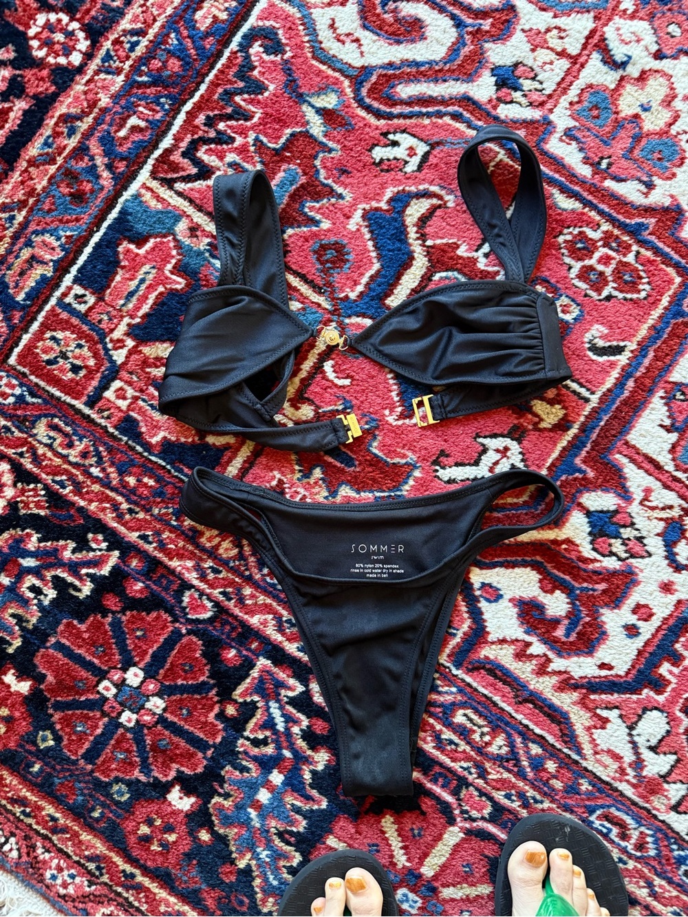 Sommer Black Bikini Set – Black Women's Swim